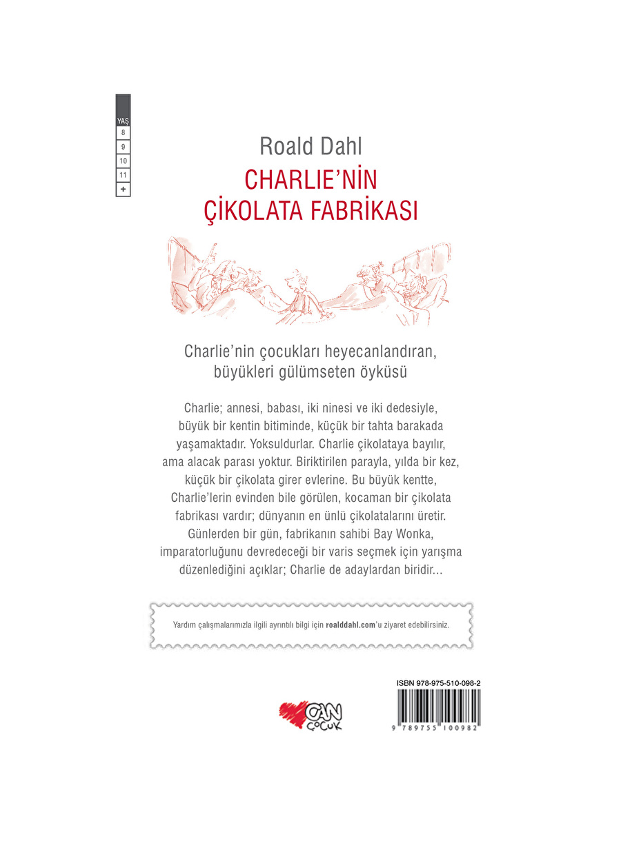 Can Cocuk Charlienin Cikolata Fabrikasi Roald Dahl 947734 Boyner