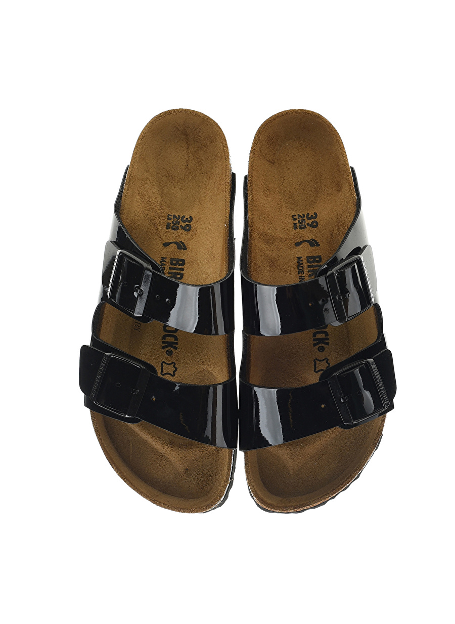 Birkenstock ARIZONA BF PATENT Siyah Kadın Terlik