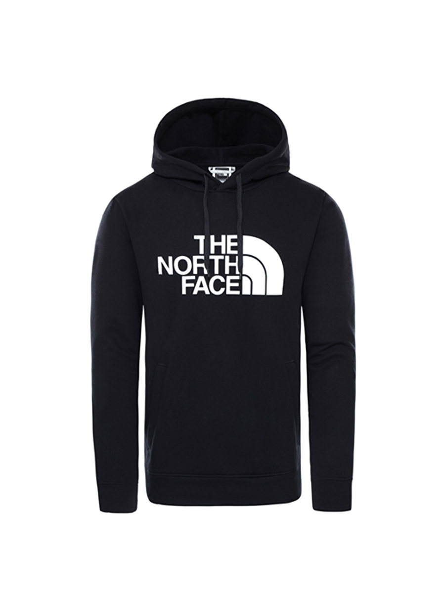 The North Face Bisiklet Yaka Siyah Erkek Sweatshirt M HD PULLOVER HD