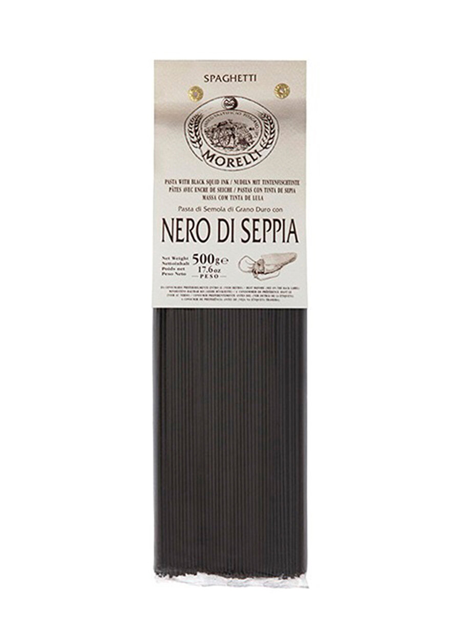 Morelli 500 Gr Siyah Mürekkepli Spaghetti Nero