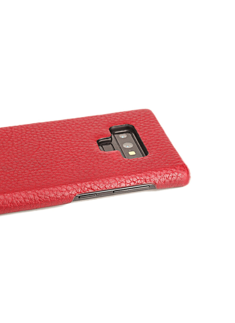 Pierre Cardin PCS-S05 Galaxy Note 9 Bordo Klasik Deri Arka Kapak Telefon Aksesuarı