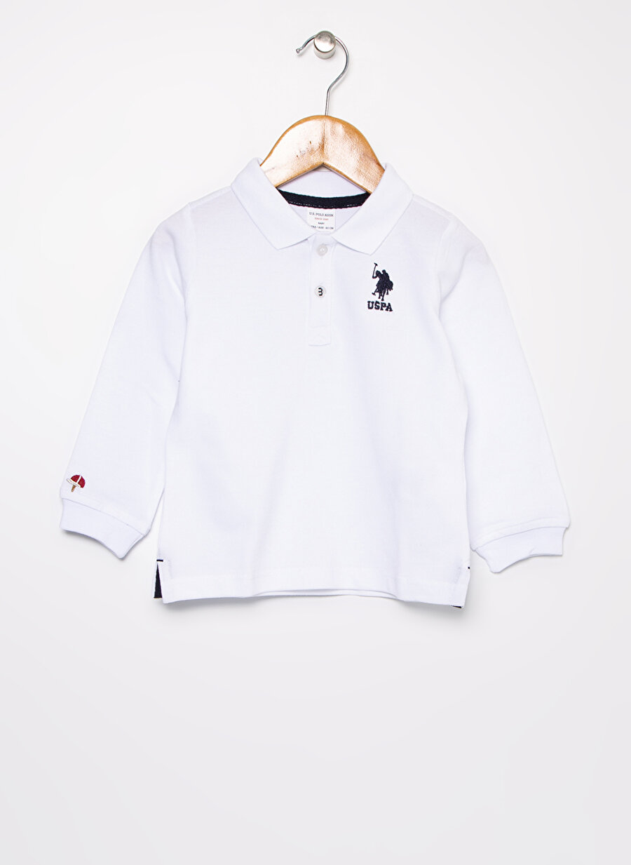 U.S. Polo Assn. Bebek Beyaz Sweatshirt