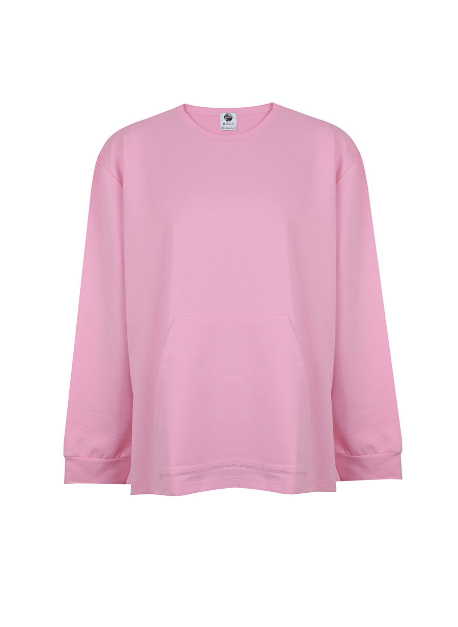 Ryder Act Basic Pembe Sweatshirt