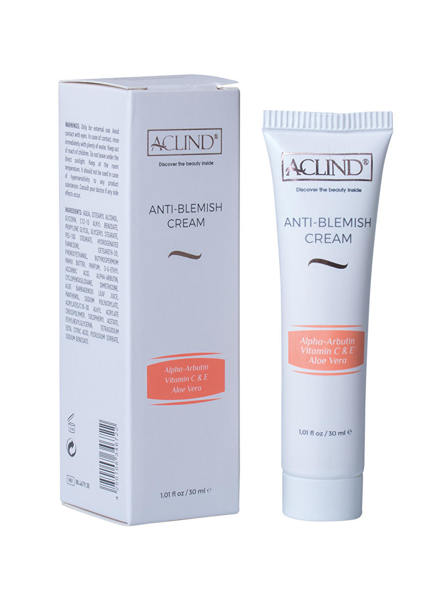 Aclind Anti-Blemish 30 ml Onarıcı Krem