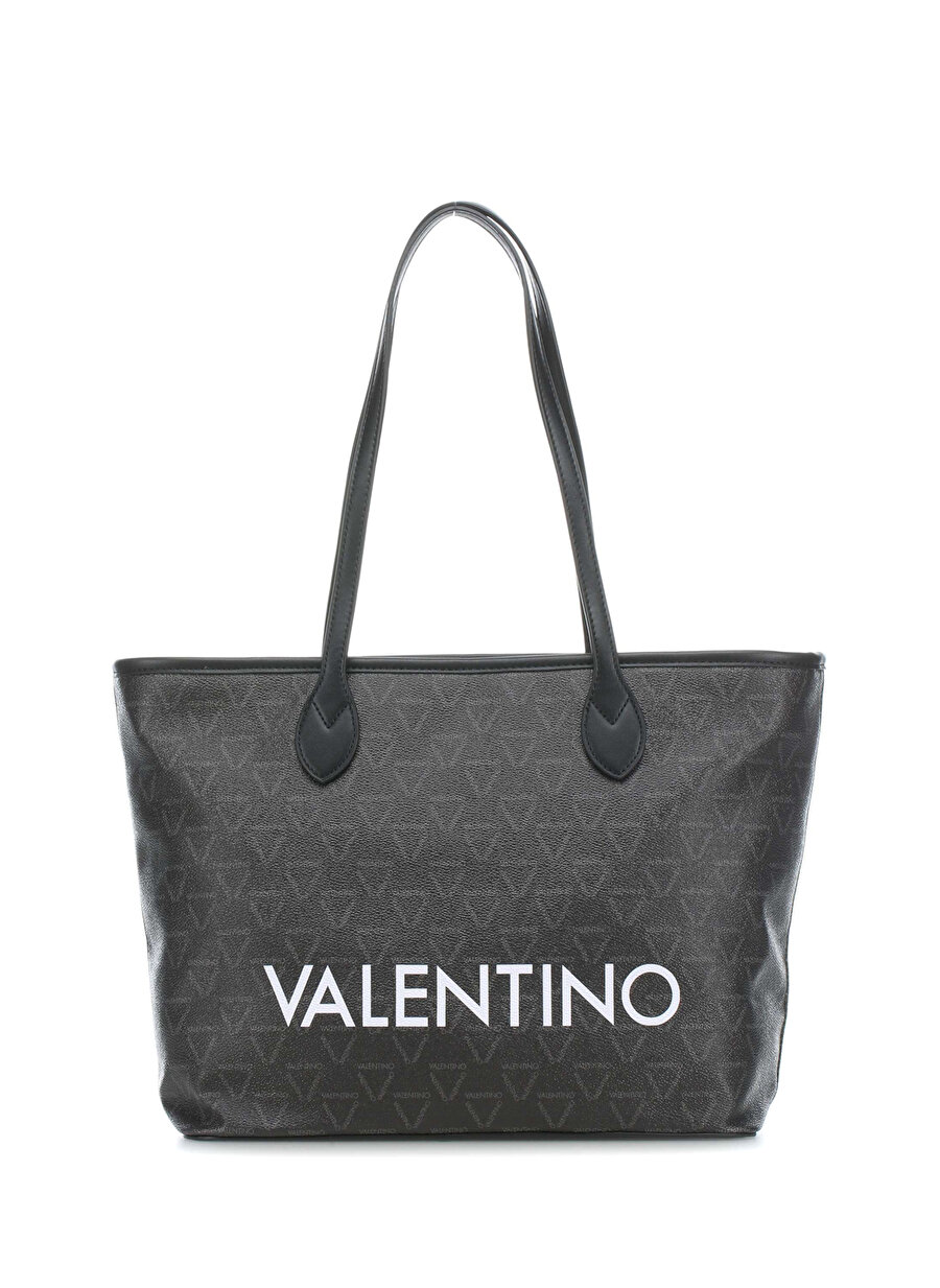 Mario Valentino VBS3KG01 Siyah Kadın Shopper Çanta