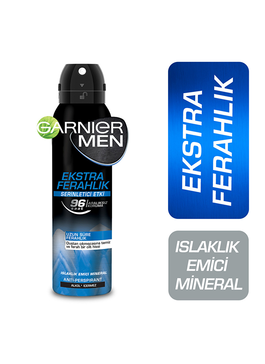 Garnier Men Ekstra Ferahlık Aerosol 150 ml Deodorant