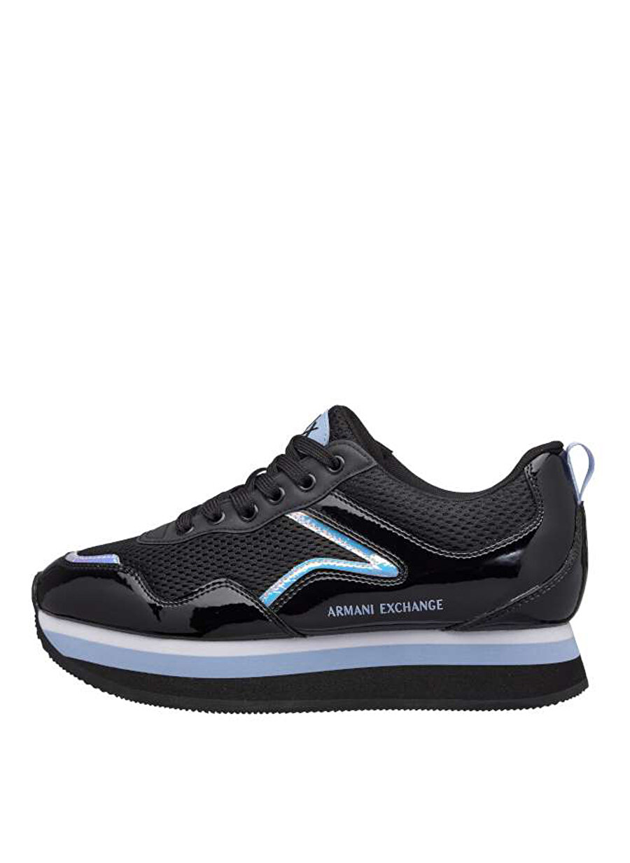 Armani Exchange Kadın Siyah-Mavi Sneaker