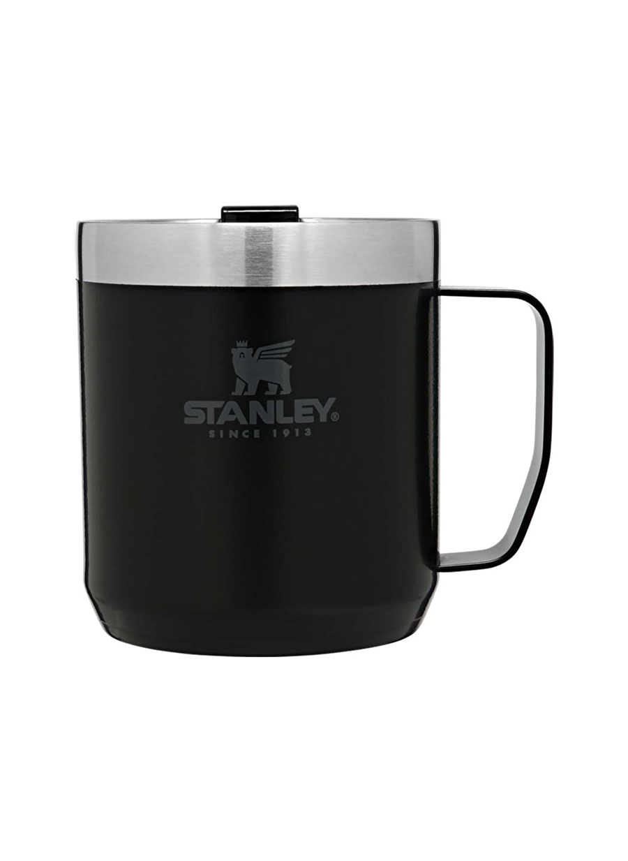 The Legendary Camp Mug 12OZ / 35L Siyah Çelik Termos