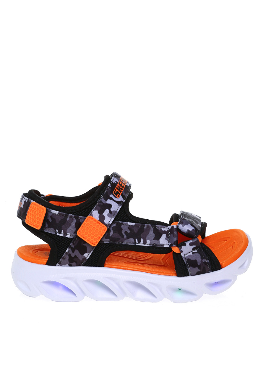 Siyah - Gri - Turuncu Erkek Sandalet 400077L BGOR HYPNO-SPLASH