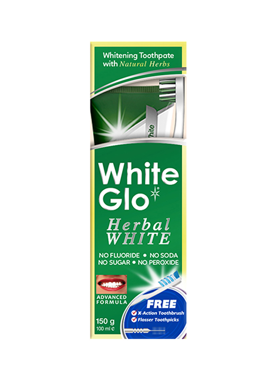 White Glo Bitkisel Beyazlatıcı Diş Macunu 150 Gr