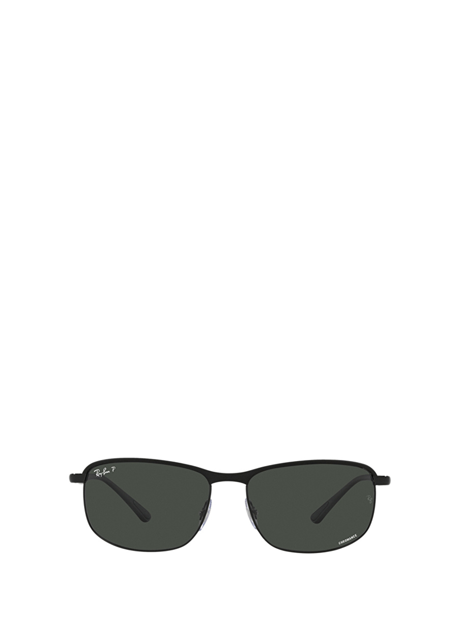 Ray-Ban Chromance RB3671CH Dikdörtgen Siyah Polarize Unisex Güneş Gözlüğü