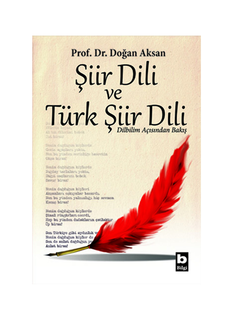 Bilgi Kitap Şiir Dili Ve Türk Şiir Dili Şiir Dili Ve Türk Şiir Dili