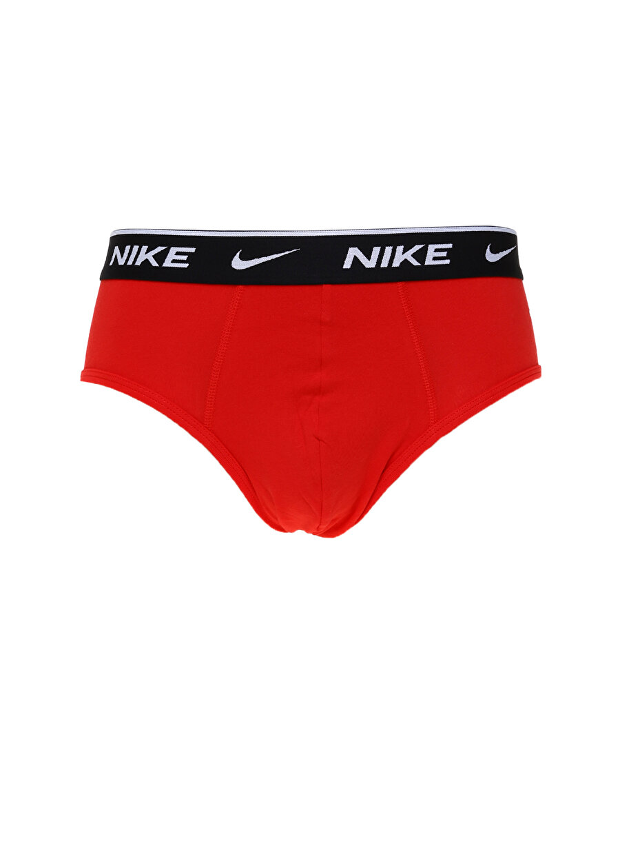 Nike Dar 0000KE1084 BRIEF 2PK Kırmızı Erkek Slip