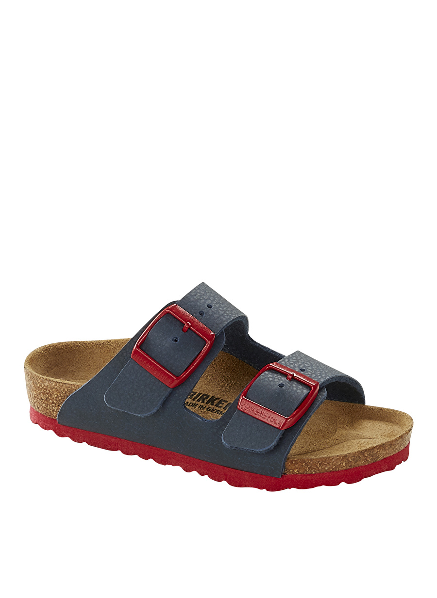 Birkenstock Lacivert - Kırmızı Erkek Çocuk Terlik 1017364 ARIZONA KIDS BF