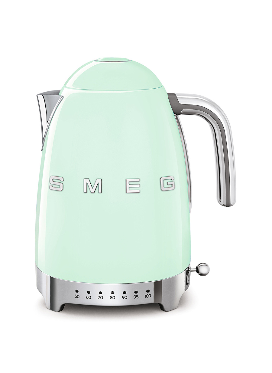 SMEG 50'S Style Retro KLF04PGEU Pastel Yeşil Isı Ayarlı Kettle