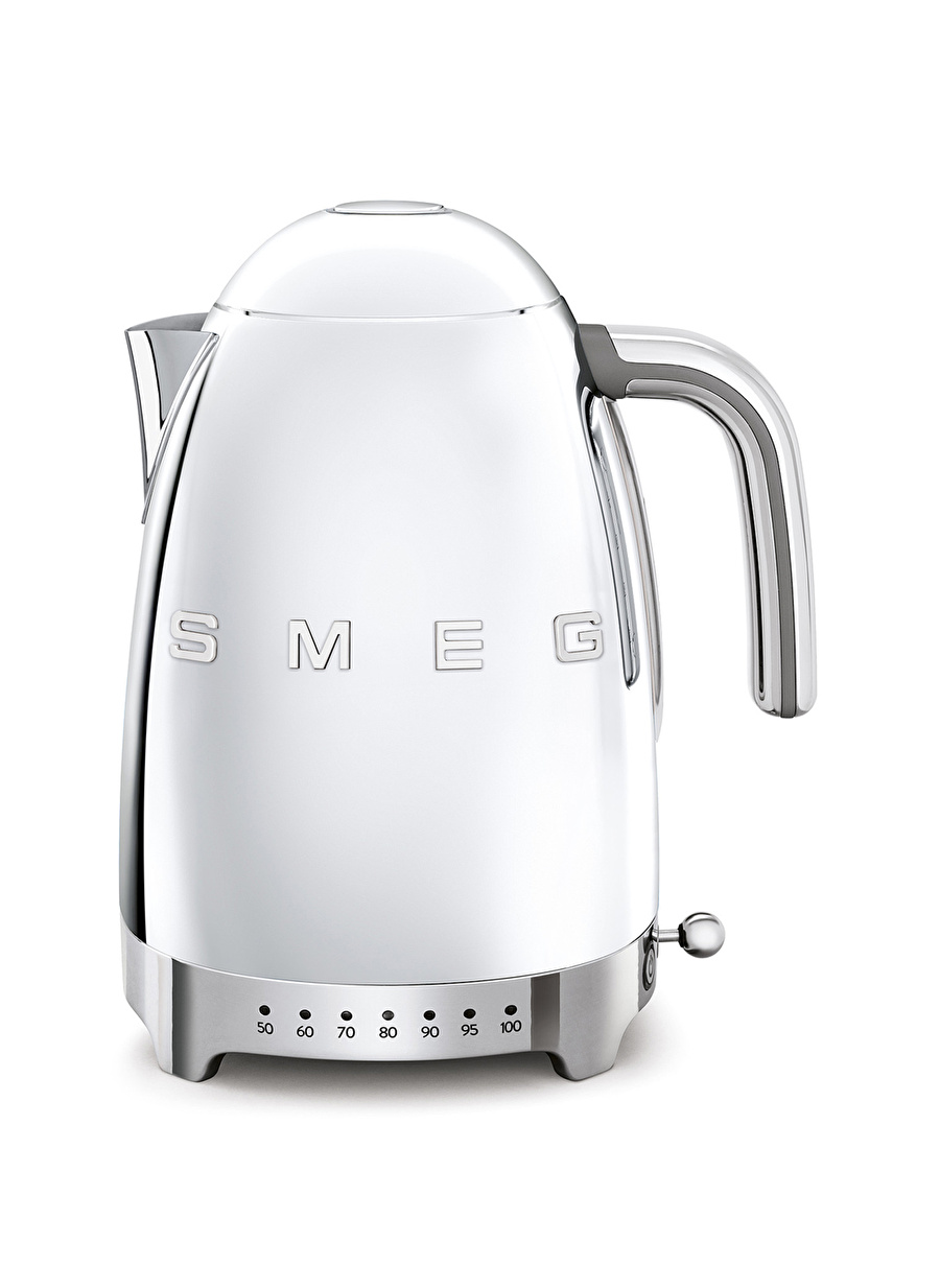 SMEG 50'S Style Retro KLF04SSEU Çelik Isı Ayarlı Kettle