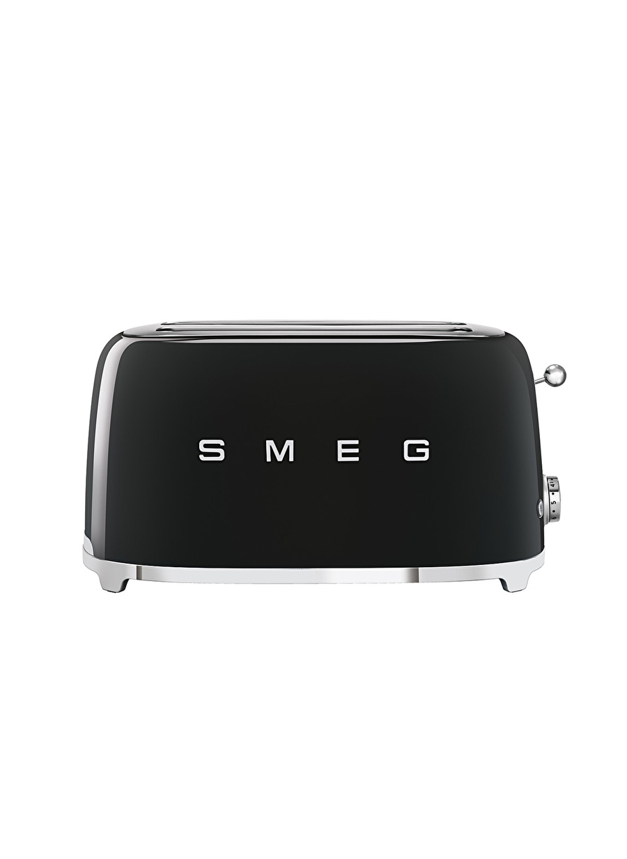 SMEG 50'S Style Retro TSF02BLEU Siyah 4x Ekmek Kızartma Makinesi