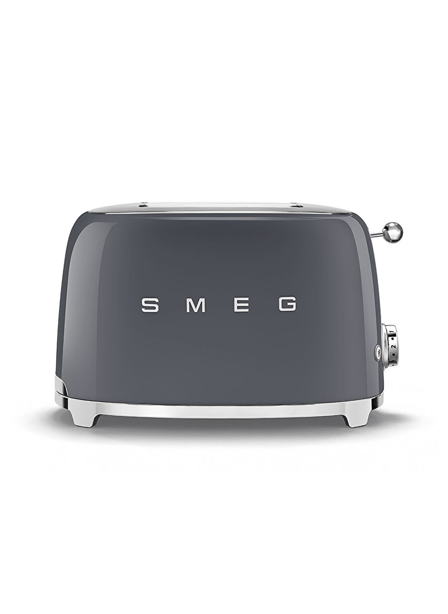 SMEG 50`S Style Retro TSF01GREU Barut Gri Ekmek Kızartma Makinesi_0