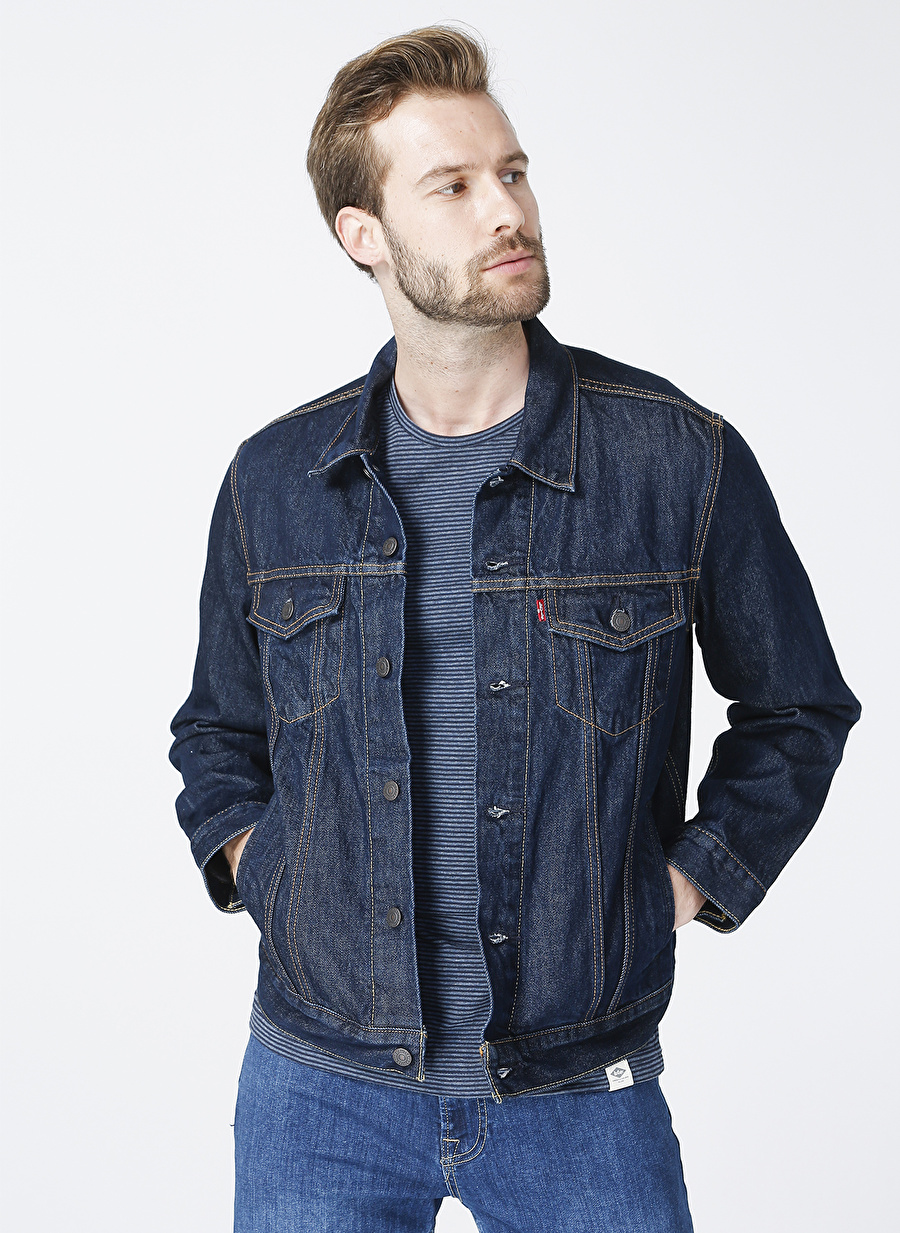 Levis Erkek Denim Ceket 72334-0557 THE TRUCKER JACKET ROCKR