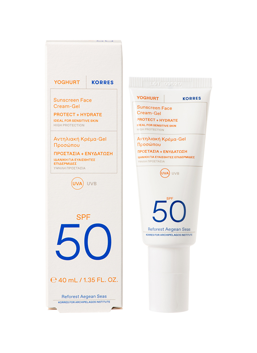 Korres Yoghurt Güneş Koruyucu (Yüz) SPF50 40ml_1