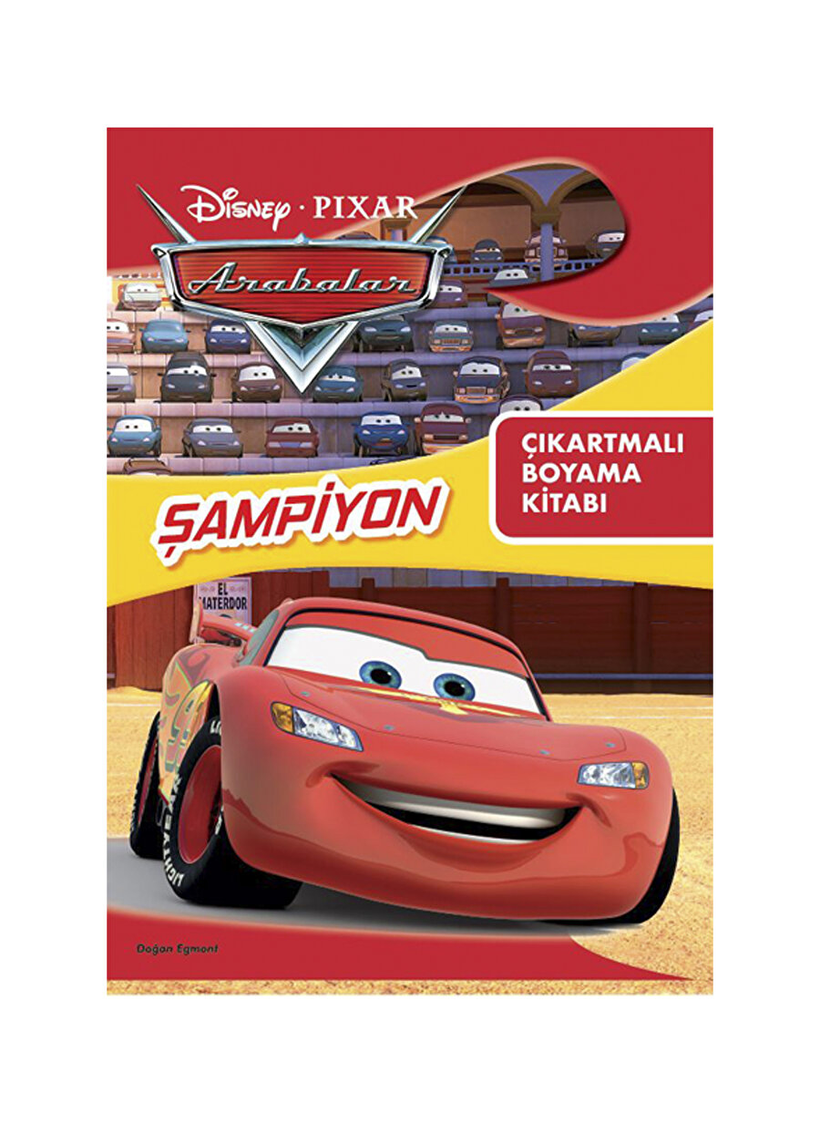 Kolektif - Disney Pixar Arabalar Şampiyon Çıkartmalı Boyama Kitabı