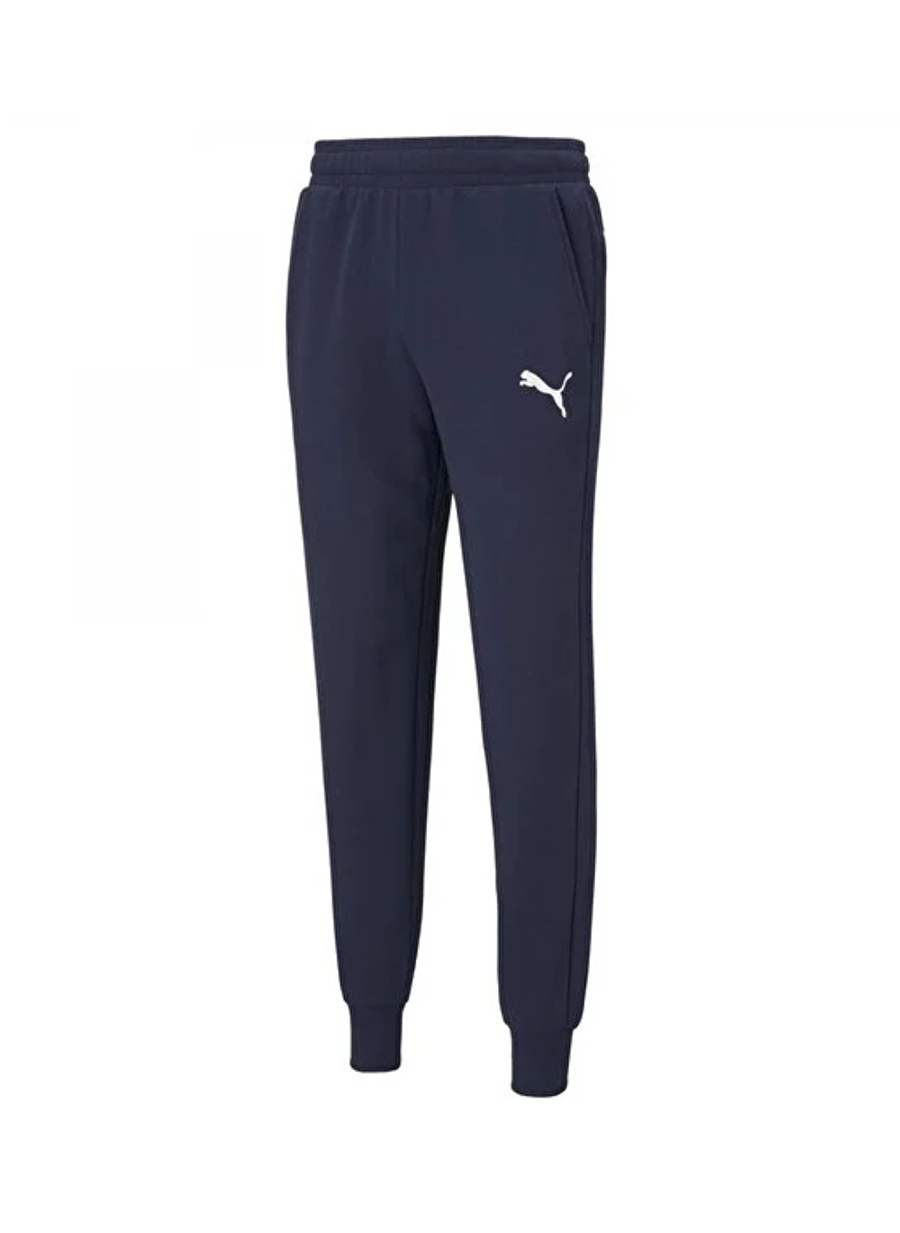 Puma Lacivert Erkek Lastikli Bel Regular Fit Eşofman Altı 58671676 ESS Logo Pants TR cl