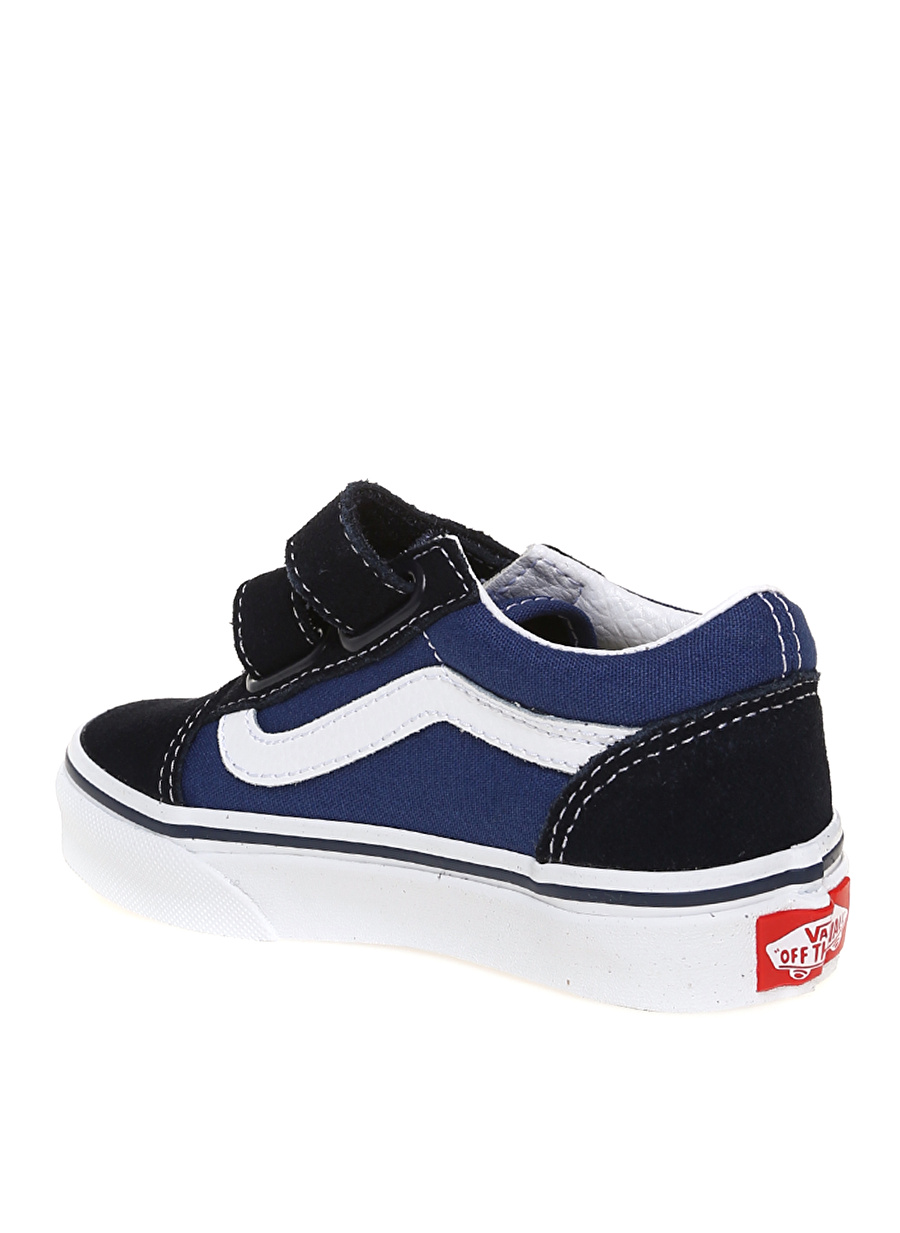 Vans Lacivert Erkek Çocuk Süet Kanvas Yürüyüş Ayakkabısı VN000VHENWD1 Old Skool V