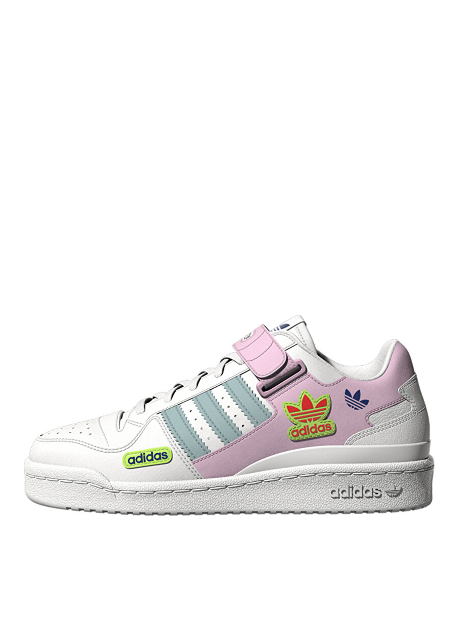 Adidas H05118 Forum Low W Beyaz - Pembe Kadın Lifestyle Ayakkabı