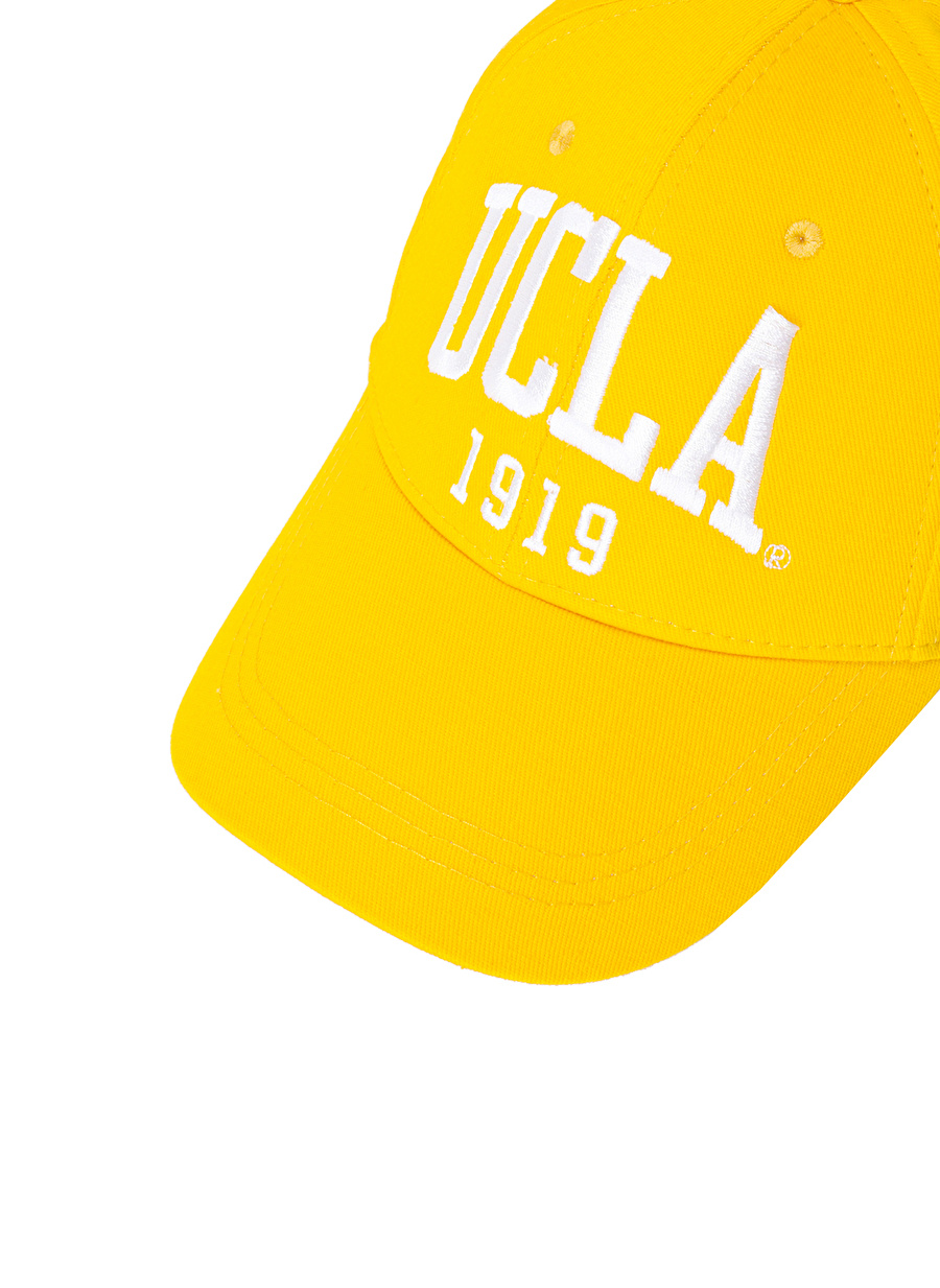 Ucla BALLARD    Nakışlı Sarı Erkek Şapka