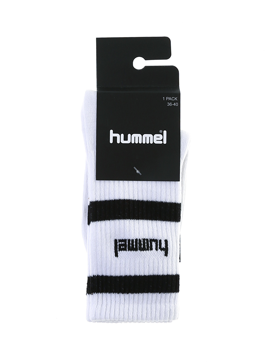 Hummel Beyaz Unisex Spor Çorap HMLLONG SPORT 1PK SOCKS