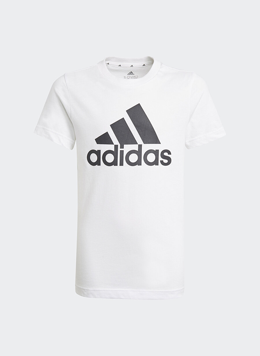 Adidas B Bl T Beyaz - Siyah Erkek Çocuk T-Shirt