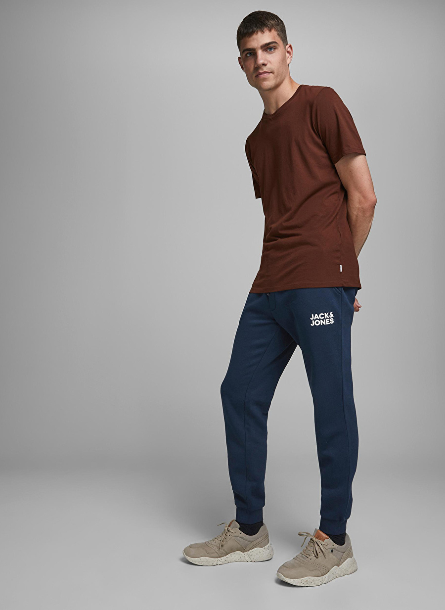 Jack & Jones Regular Fit Lacivert Erkek Eşofman Altı 12178421_JJIGORDON JJNEWSOFT SWEATP