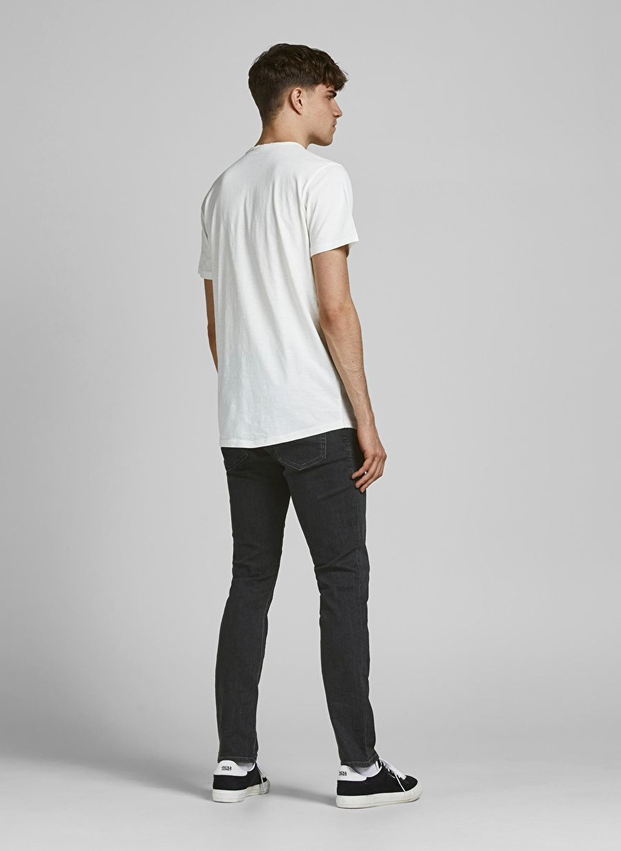 Jack & Jones JJIGLENN JJORIGINAL AM 809 Düşük Bel Skinny Fit Erkek Denim Pantolon 12190854