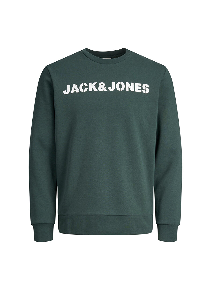 Jack & Jones Regular Fit Haki Erkek Sweatshirt