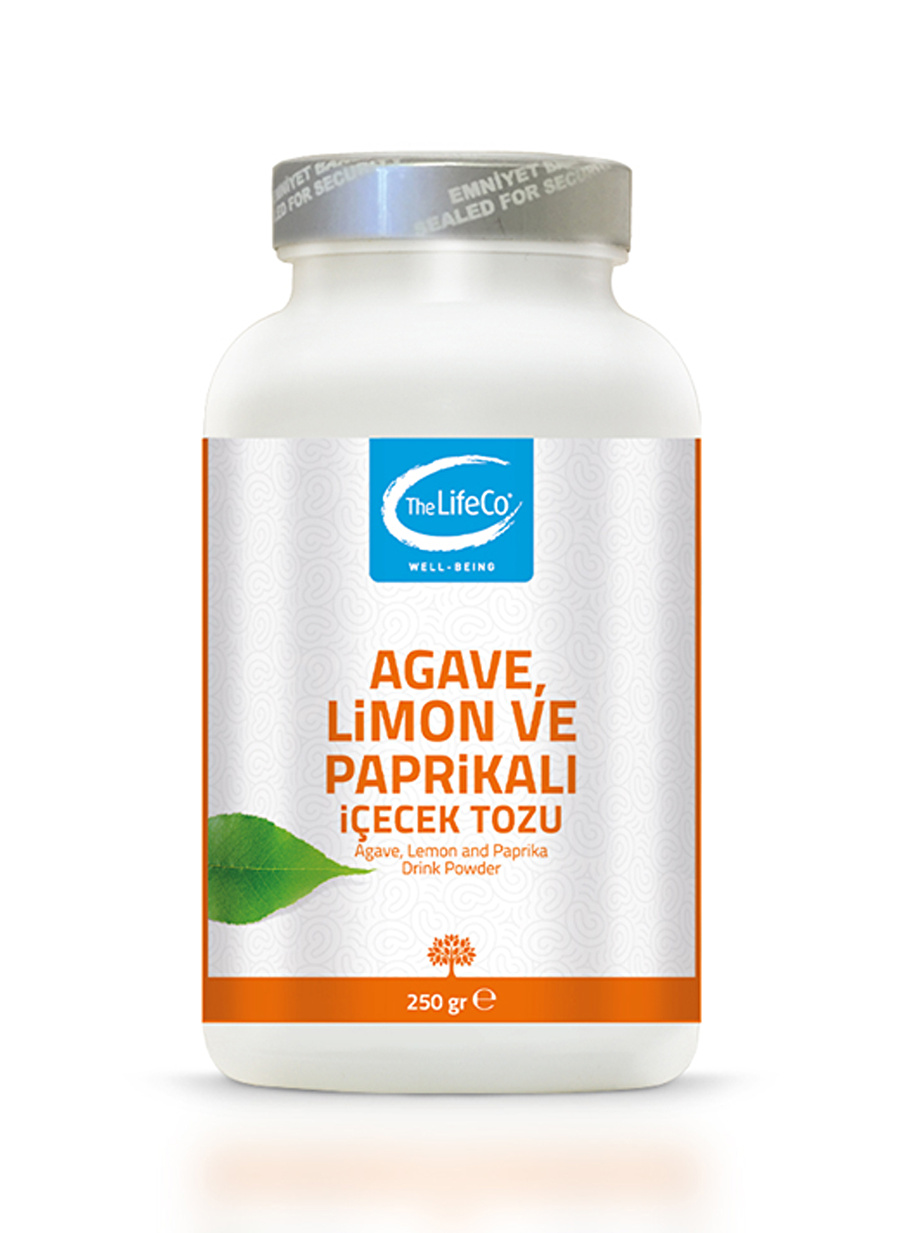 The Lifeco Agave, Limon Ve Paprikalı İçecek Tozu 250Gr_0