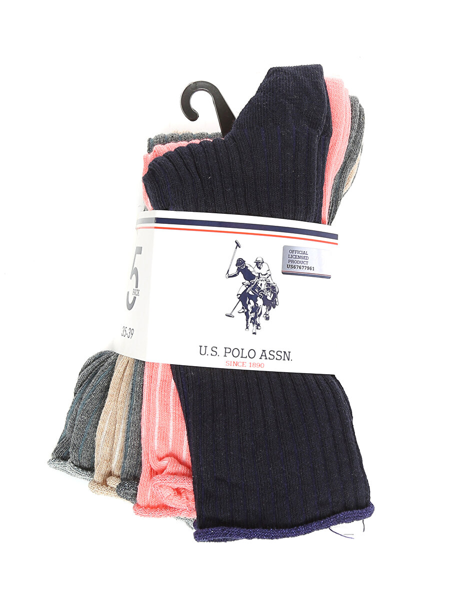 U.S. Polo Assn. Lacivert Kadın Çorap