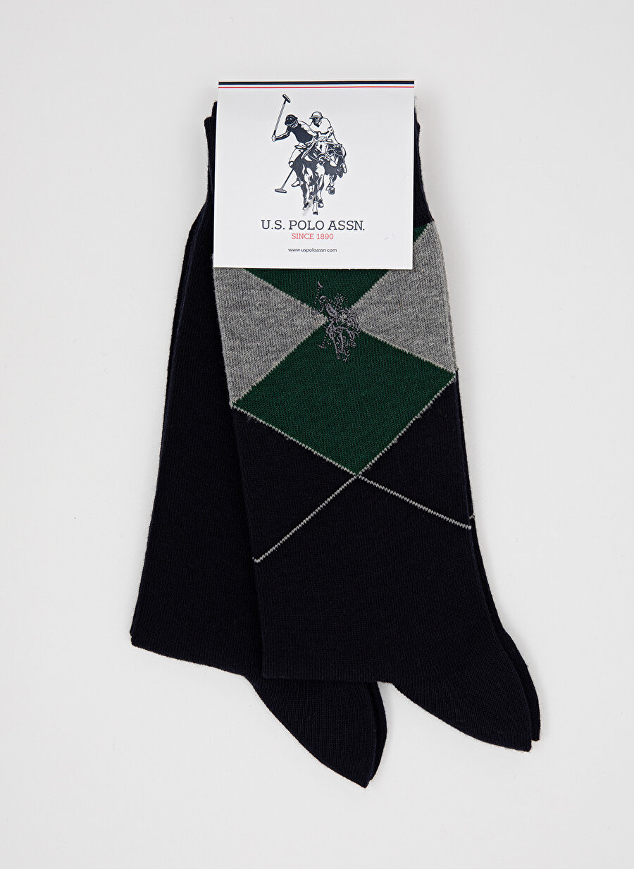 U.S. Polo Assn. 2'li Lacivert Erkek Çorap A081SZ013.P01.SAWYER-SK21
