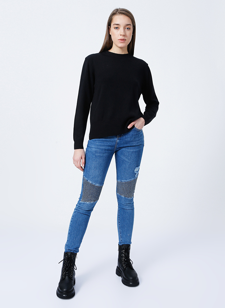 Aeropostale  Skinny Fit Açık İndigo Kadın Denim Pantolon I-KDPK110