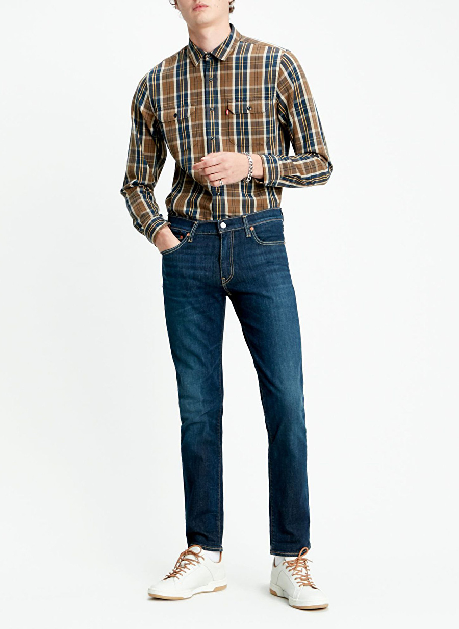 Levis Normal Bel Dar Erkek Denim Pantolon A2081-0000_LSE_511 SLIM BIOLOGIA AD