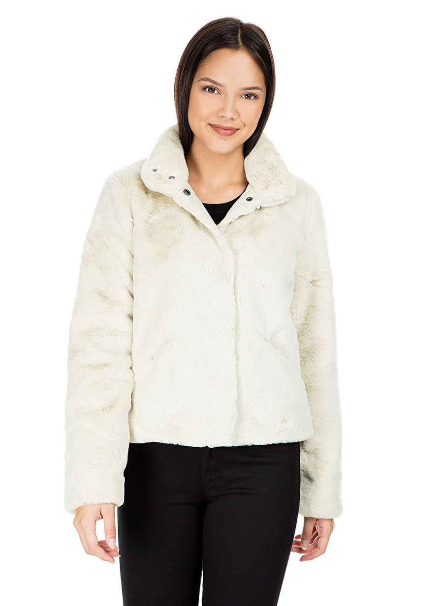 Onlvida faux fur jacket otw clearance noos