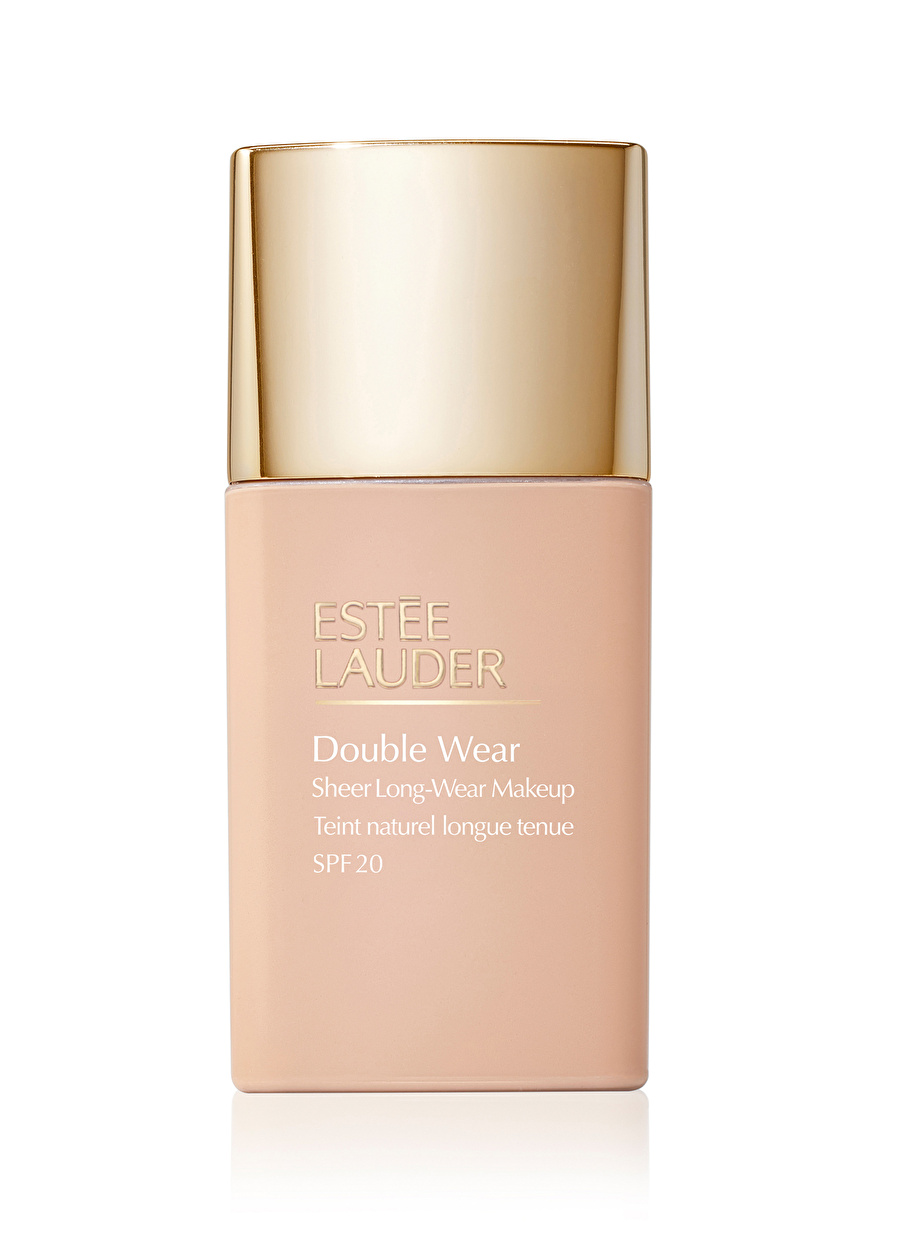 Estee Lauder Double Wear Sheer Işıltı Ve Nem Etkili Hafif Dokulu Fondöten SPF 25 1C1 COOL BONE