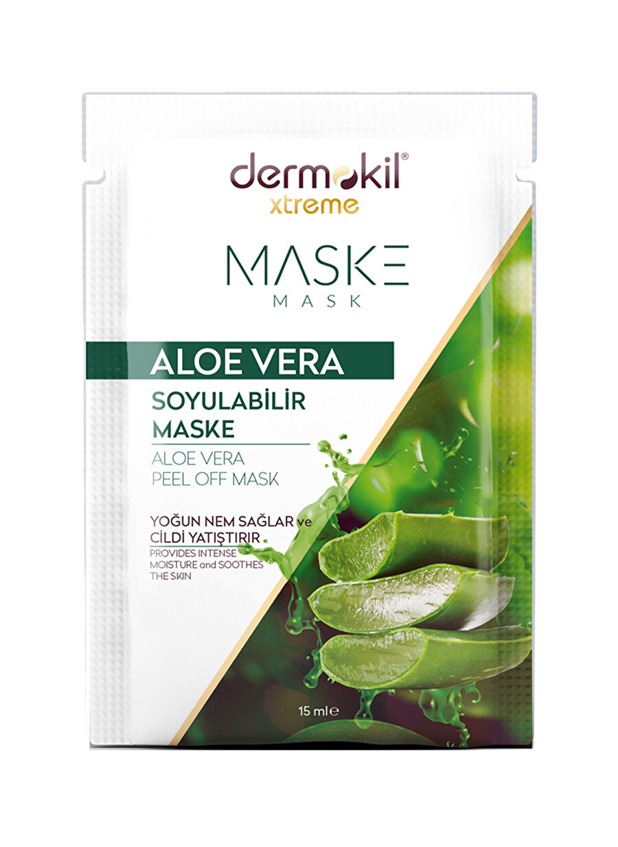 Dermokil Aloe Vera Yoğun Nem-Yatıştırıcı Soyulabilir Maske