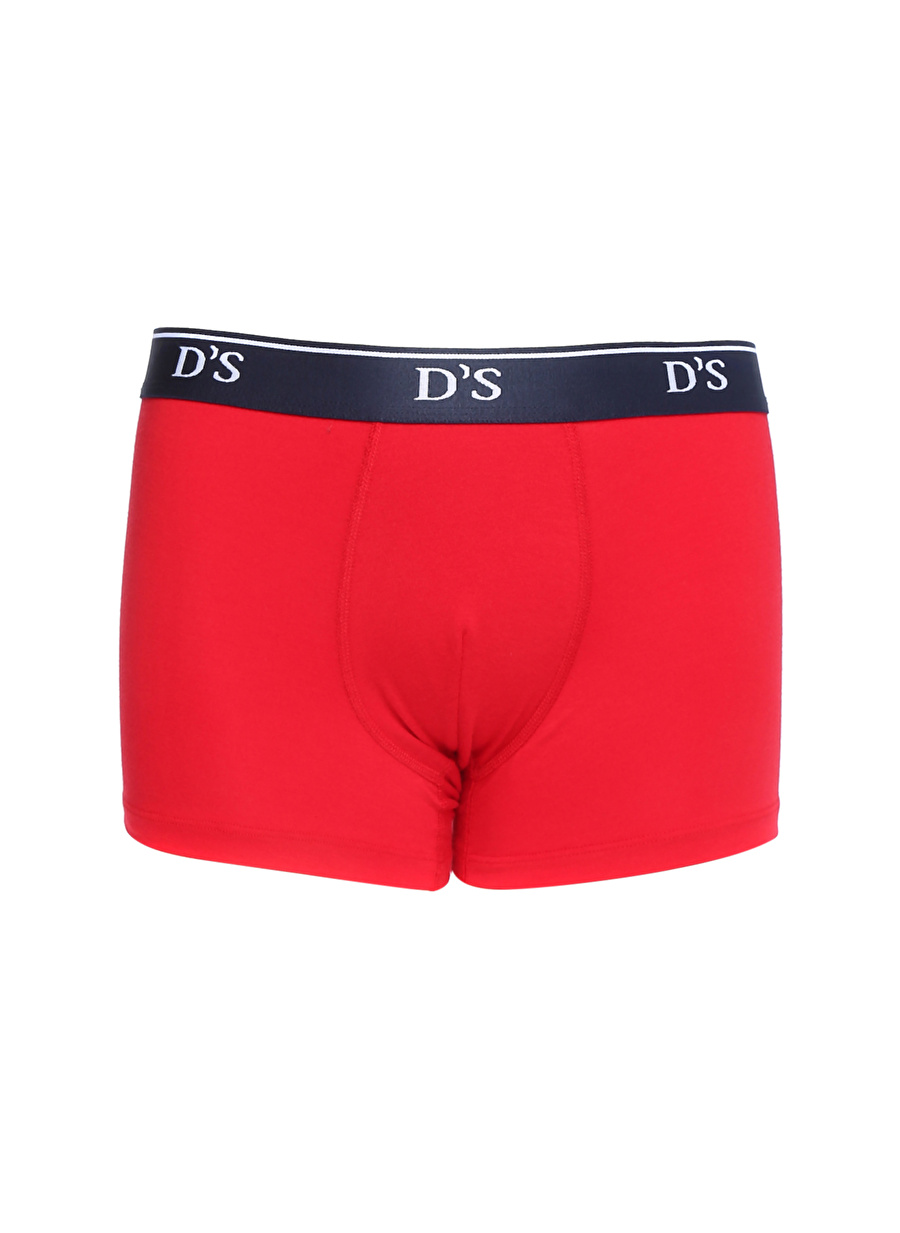 Ds Damat Kırmızı Erkek Boxer DS Damat Comfort 2 li Boxer Pırlant