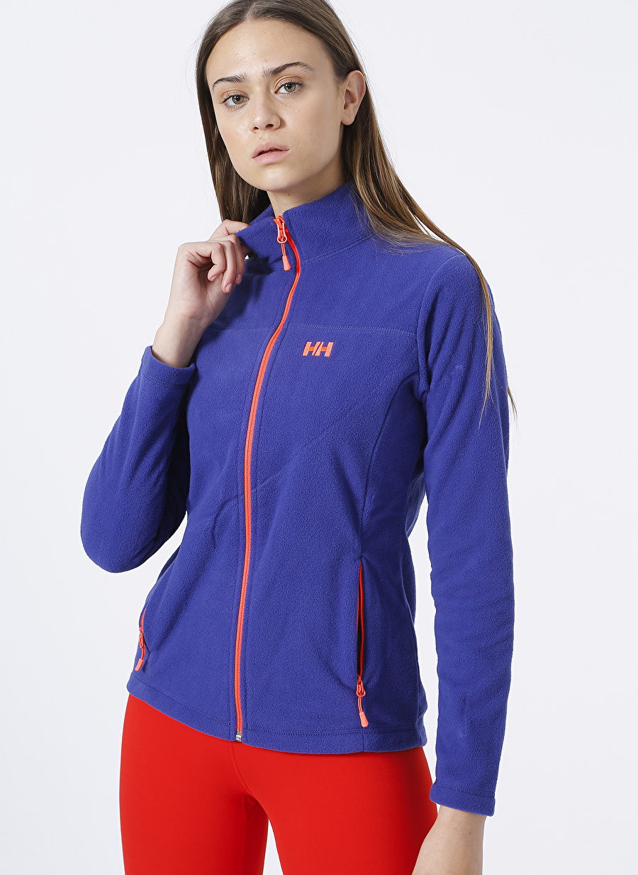 Helly Hansen Mor Kadın Fermuarlı Mont HH PRETTY POLAR MONT