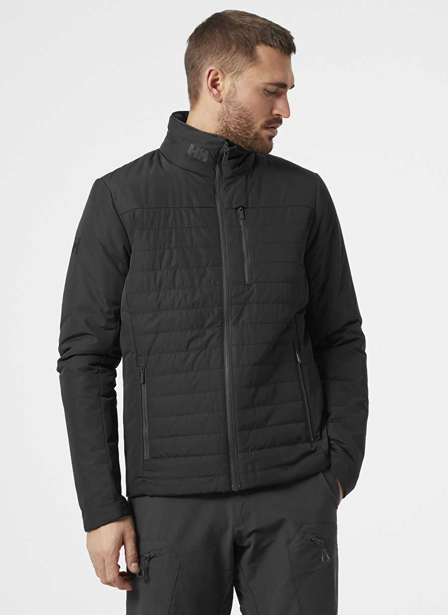 Helly Hansen Füme Erkek Fermuarlı Mont HH CREW INSULATOR JACKET 2.0