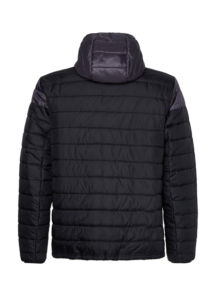 Calvin Klein 00Gmf1o502 Pw - Padded Jacket Kapüşonlu Uzun Kollu Regular Fit Düz Siyah Erkek Şişme Mont