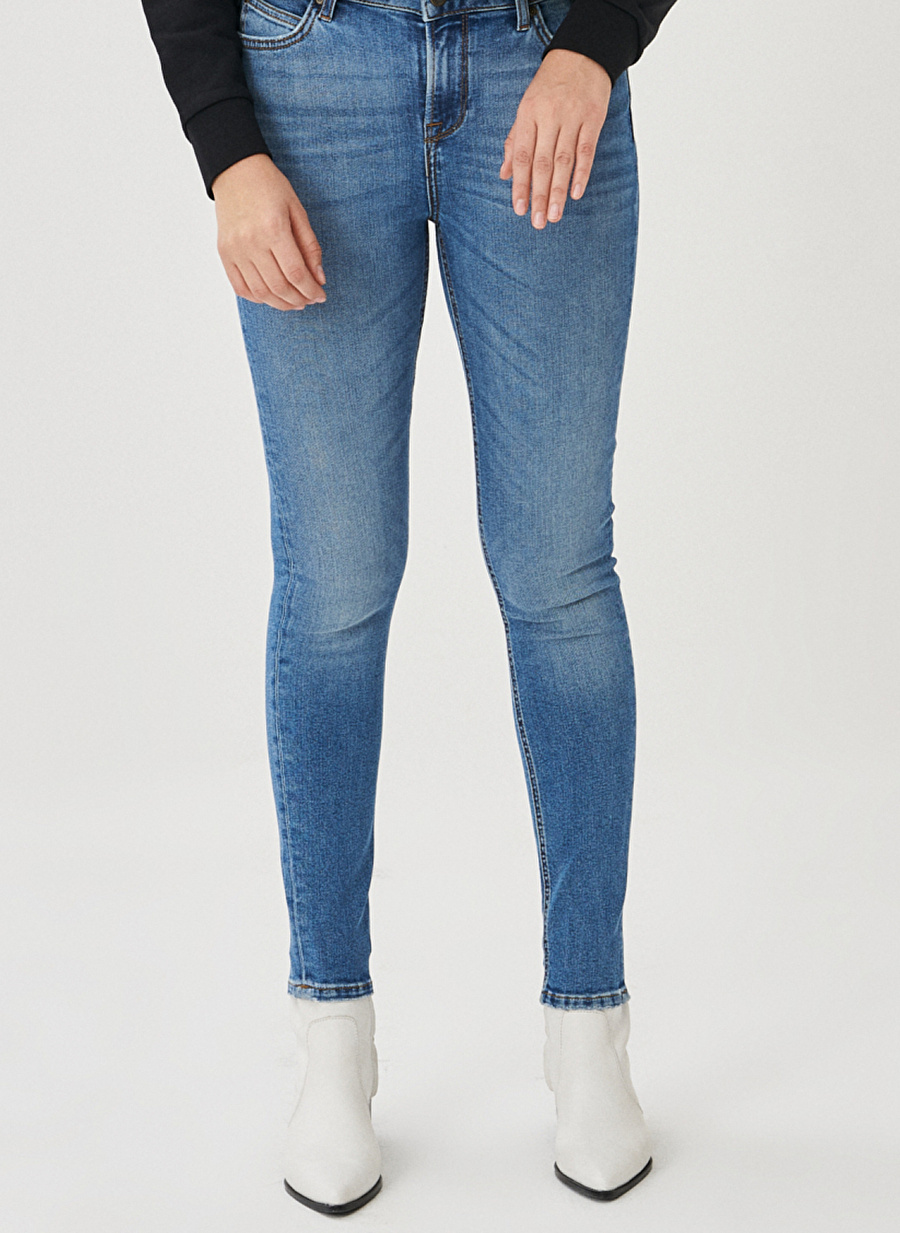 Lee Mavi Kadın Yüksek Bel Skinny Fit Denim Pantolon L626005400