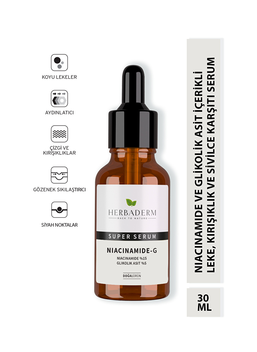 Herbaderm Süper Serum Niacinamide