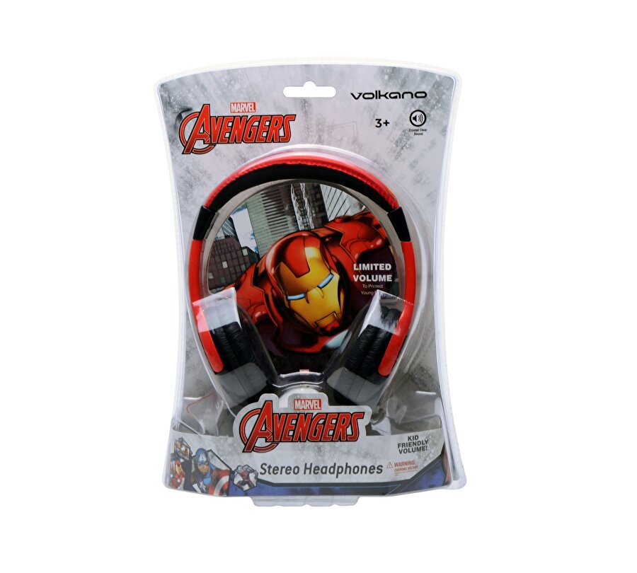 Volkano MV-1001-IM Marvel Avengers Ironman Demir Adam Lisanslı Çocuk Kulaklığı_3