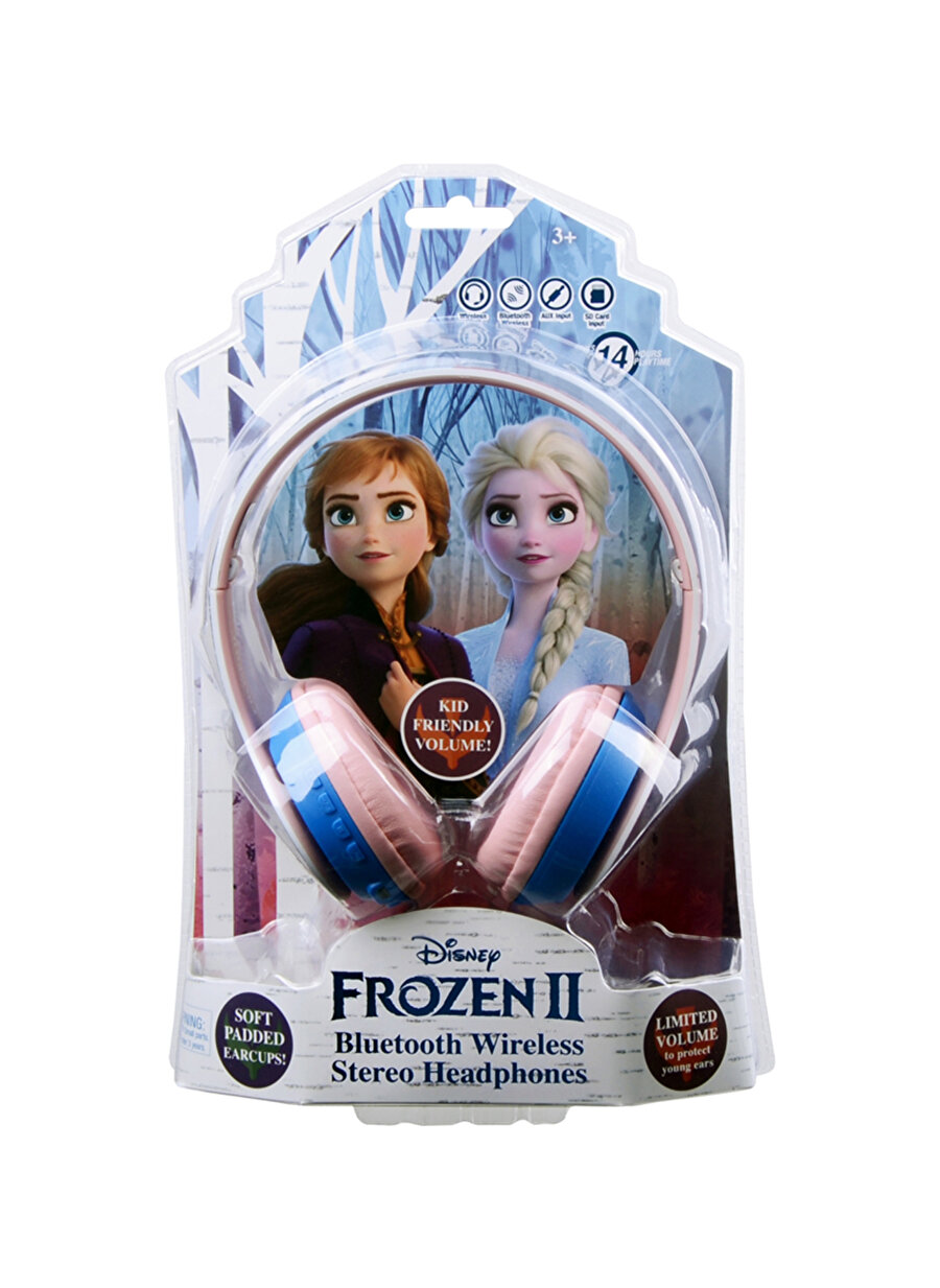 Volkano Dy-1006-Fr2 Disney Frozen Karlar Ülkesi Anna Elsa Kablosuz Lisanslı Çocuk Bluetooth Kulaklık_0